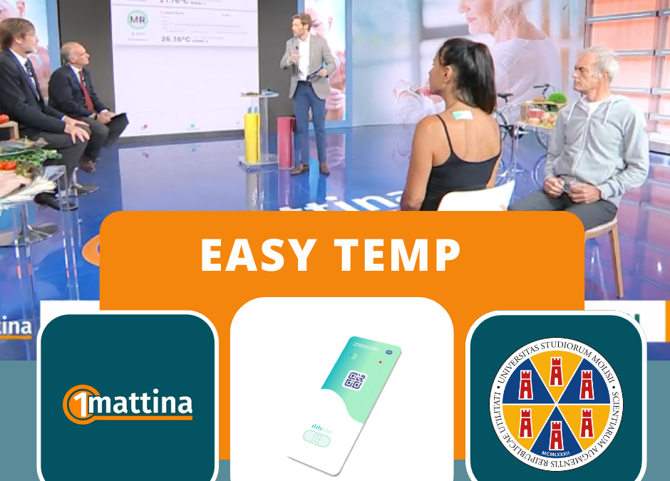 EASY TEMP ospite a “Unomattina” – Intervista al Prof. G. Testa